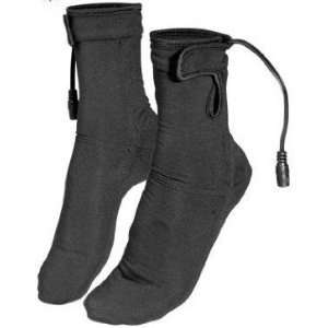   Heated Black Socks Liners   Frontiercycle (Free U.S. Shipping) (L