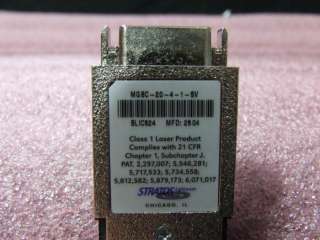 STRATOS MGBC 20 4 1 SV GBIC transceiver module  