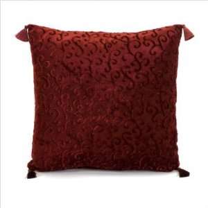  IMAX 42068 Taloph Square Pillow in Vibrant Red: Home 