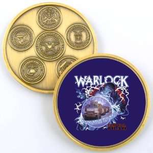  ARMY TASK FORCE WARLOCK PHOTO CHALLENGE COIN YP440 