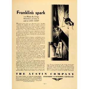  1931 Ad Austin Franklin Welding Engineers Builders Ohio 