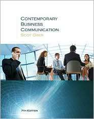 Contemporary Business Communication, (0618990488), Scot Ober 