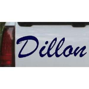  Navy 28in X 9.3in    Dillon Car Window Wall Laptop Decal 