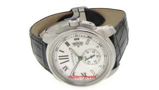Cartier Calibre De Cartier Mens Watch White W7100013 !  