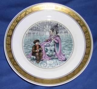 The Snow Queen   Hans Christian Anderson Plate  