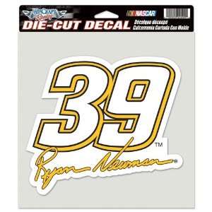  Ryan Newman 8 x 8 Full Color Diecut Number Decal, Set of 2 