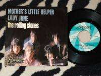 THE ROLLING STONES Mothers Little Helper 45 RPM + PS  