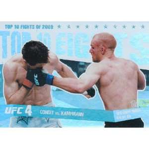   09 Foil Insert Card  UFC 4 Condit vs Kampmann #TT09 12: Toys & Games