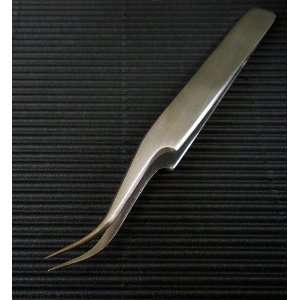   : Stainless Steel Curved Needle Point Tweezers: Arts, Crafts & Sewing