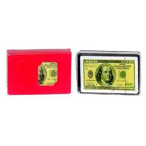  Hundred Dollar Playing Cards   6 Pack