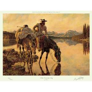   Limited Lithograph 18x30 Arnold Friberg Western Art