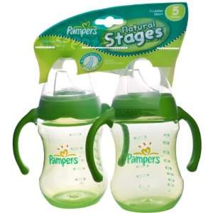 Pampers Natural Stages Drinking Cup with Airwave Venting System, Stage 