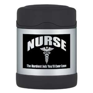  Thermos Food Jar Nurse The Hardest Job Youll Ever Love 