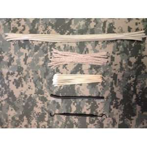 AR15 Cleaning Kit Refill, Pipe Cleaners and Swabs for AR15 M16 M4 AK47