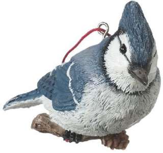 Blue Jay Bird Christmas Ornament  