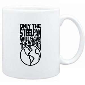  Mug White  Only the Steelpan will save the world 