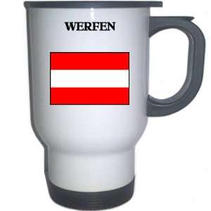  Austria   WERFEN White Stainless Steel Mug Everything 