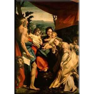   (The Day) 21x30 Streched Canvas Art by Correggio: Home & Kitchen