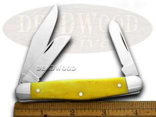 BOKER TREE BRAND Yellow Bone Stockman Pocket Knives  