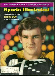 1970 Sports Illustrated NHL Legend BOBBY ORR SOY  