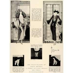 1924 Print Helen Shipman Model Valentino Lola Fisher Fashion Business 