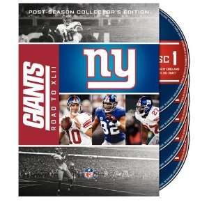    NFL New York Giants Road to Super Bowl XLII