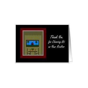  Business, Thank You, Real Estate, Real Paper Greeting Card 
