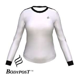 NWT BODYPOST Womens HyBreez Sports Training Long Sleeve Shirt, Size 