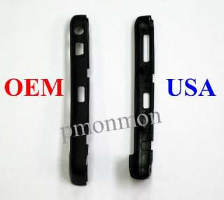   New Black Rubbery Side Rail Grips for Blackberry Curve 8300 series