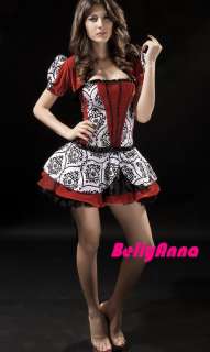Queen Of Hearts Alice In Wonderland Adult Halloween Cosplay Costume 