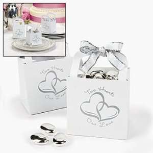  Two Hearts Wedding Favor Gift Baskets   Gift Bags, Wrap 