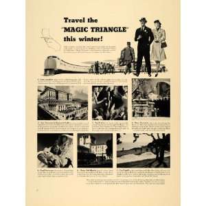   Tourism Fairmont Hotel Yosemite   Original Print Ad