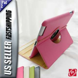 Green Hard Case Work With Smart Cover For Apple iPad 2  