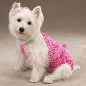  Pet Dog Pink Leopard Bathing Swimming Suit Small: Kitchen 