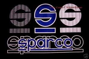 SPARCO Big S logo Icon Black Racing Sport T Shirt #3~M  