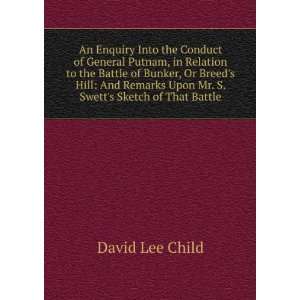  Upon Mr. S. Swetts Sketch of That Battle David Lee Child Books