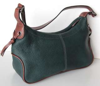 Fossil Small Hobo Genuine Leather Dark Green Handbag Purse: ZB8527 