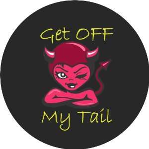  Get Off My Tail Black Spare Tire Covers: Sports & Outdoors