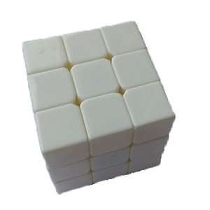  Dayan GuHong 3x3 Speed Cube White Assembled DIY Sticker 