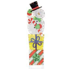  Product Works 70247 Holiday Chillers Snowman on Presents 