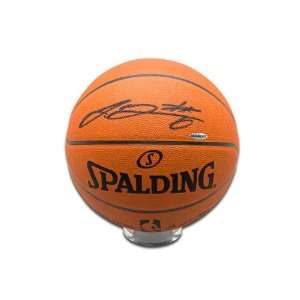  LeBron James Miami Heat Autographed Official NBA Spalding 
