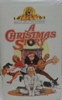 Christmas Story VHS 1983 classic holiday movie in claim shell case 
