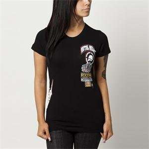  Metal Mulisha Womens Deegan Race Crew T Shirt   Small 