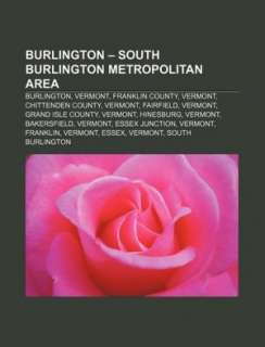   South Burlington metropolitan area Burlington, Vermont, Franklin 
