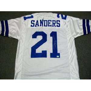  Deion Sanders Autographed Jersey: Sports & Outdoors