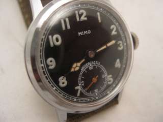   military wrist watch what makes it rare is this model s movement