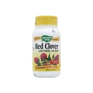  Natures Way   Red Clover W/Prickly Ash Bark, 460 mg, 100 