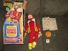 THE MAGICAL BURGER KING 1980 COMPLETE W/ RING BURGER