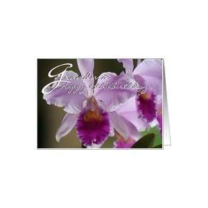 Grandma Happy 65th Birthday / Orchids Card Health 