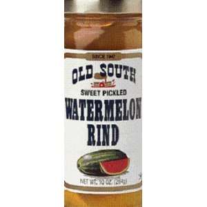 Old South Sweet Pickled Watermelon Rind: Grocery & Gourmet Food